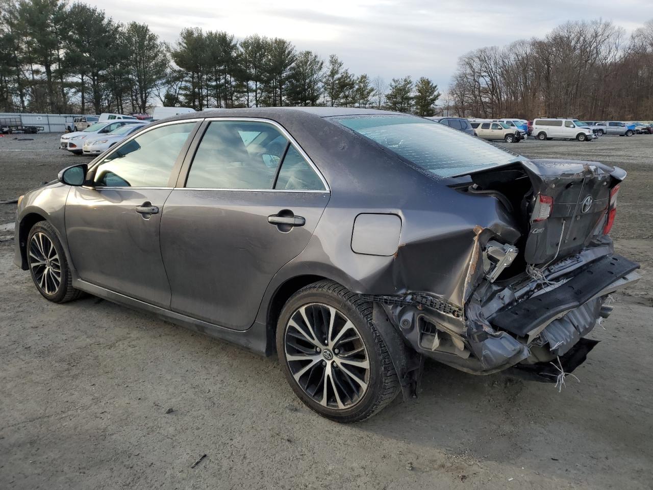2014 Toyota Camry VIN 4T1BF1FK9EU336182 Copart auction photo, rear end damage thumbnail 2