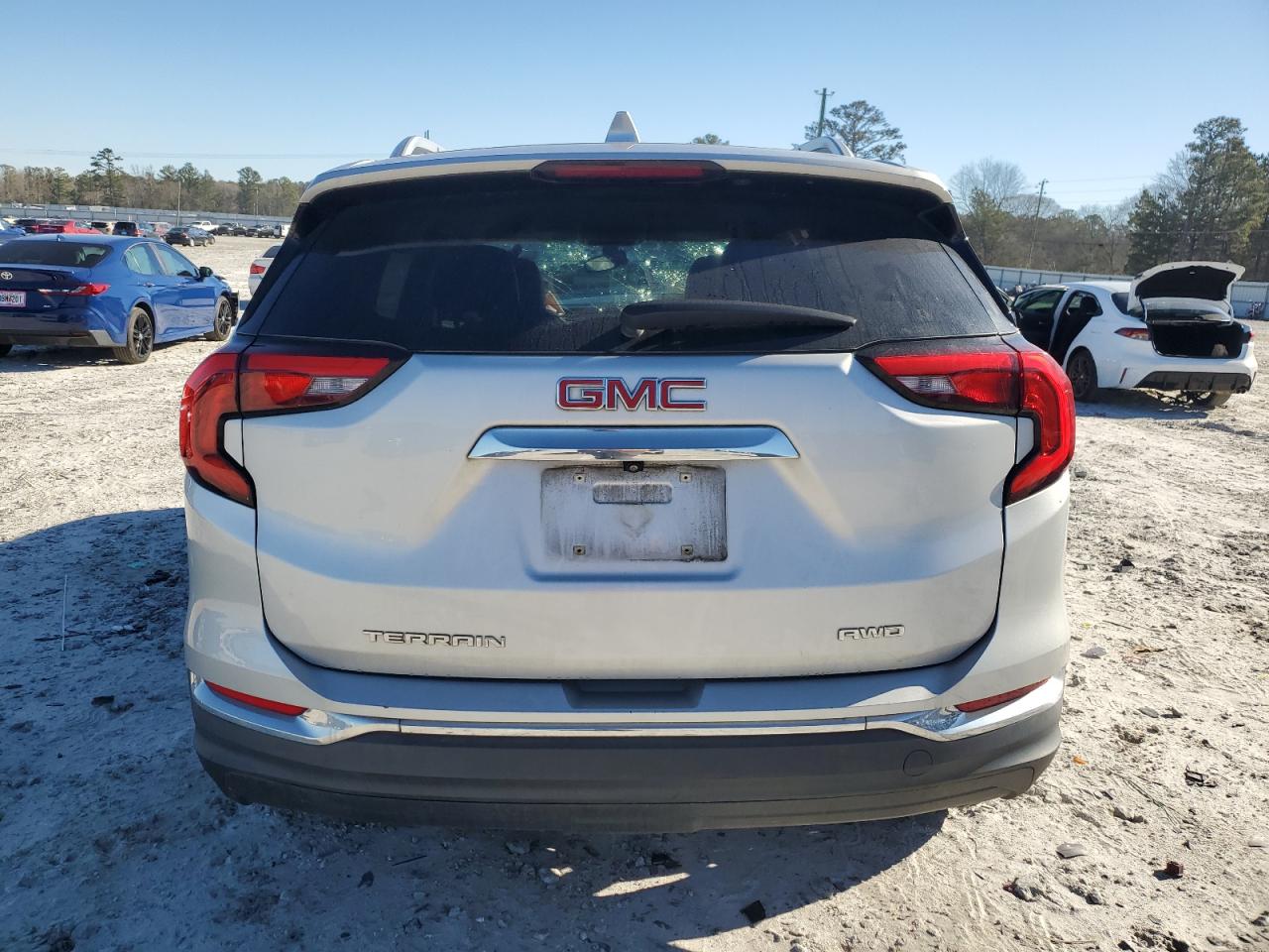 2019 GMC Terrain VIN 3GKALVEV3KL243633 Copart auction photo, front end damage thumbnail 6