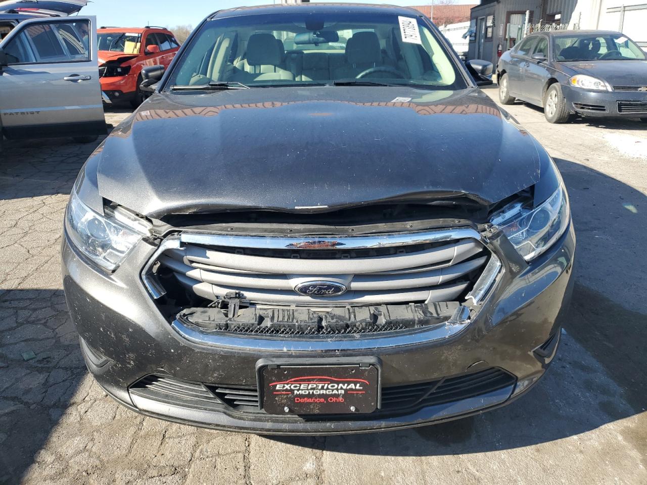2017 Ford Taurus VIN 1FAHP2D89HG119653 Copart auction photo, front end / rear end damage thumbnail 5