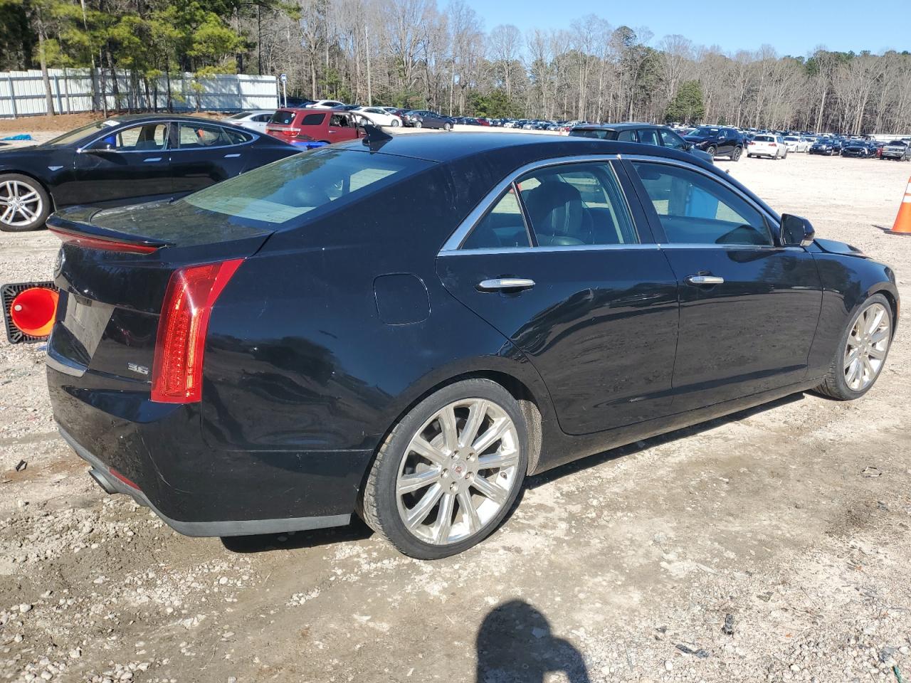 2013 Cadillac ATS VIN 1G6AE5S32D0134592 Copart auction photo, front end damage thumbnail 3
