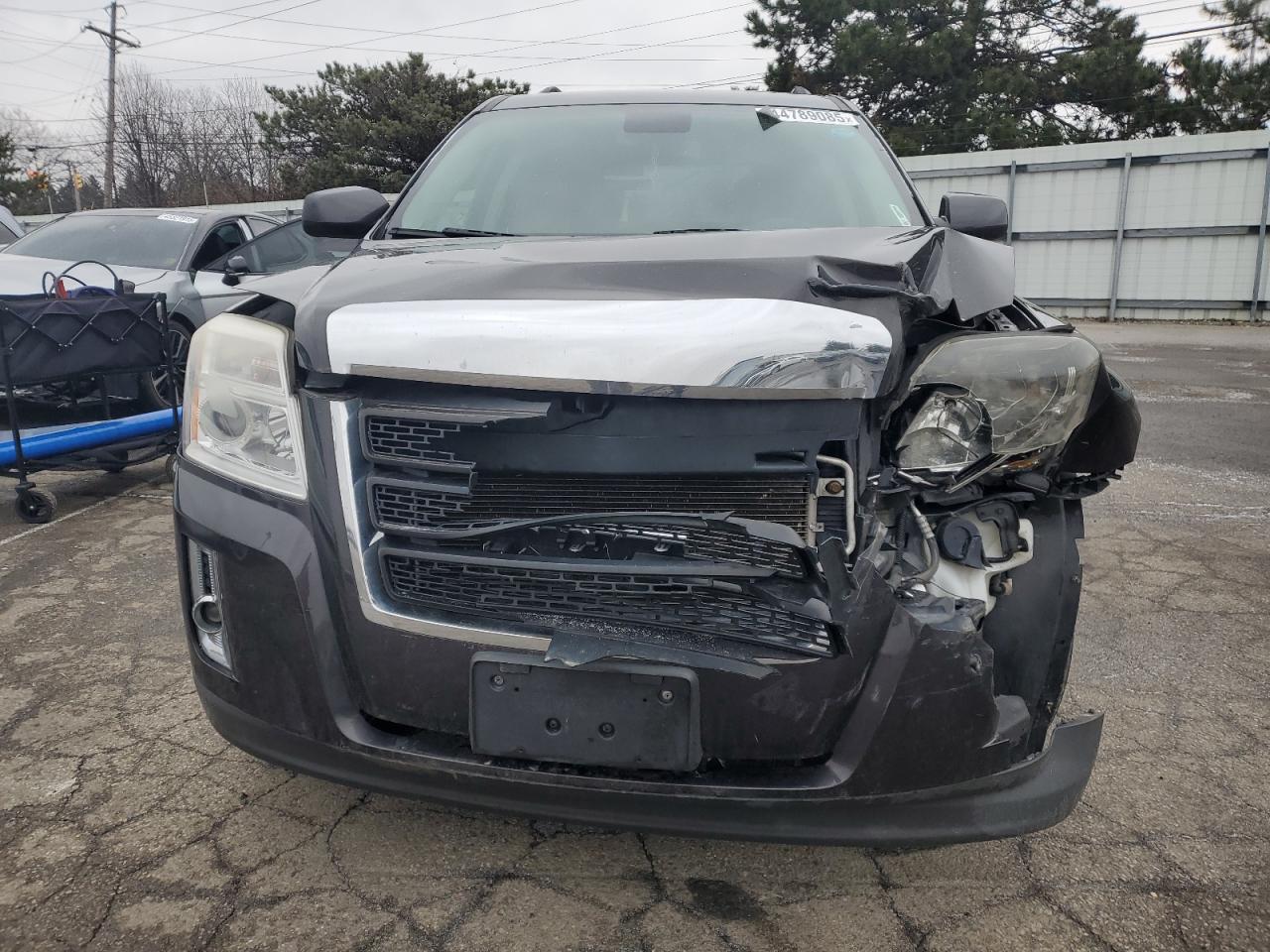2014 GMC Terrain VIN 2GKALREK5E6248337 Copart auction photo, front end / rear end damage thumbnail 5
