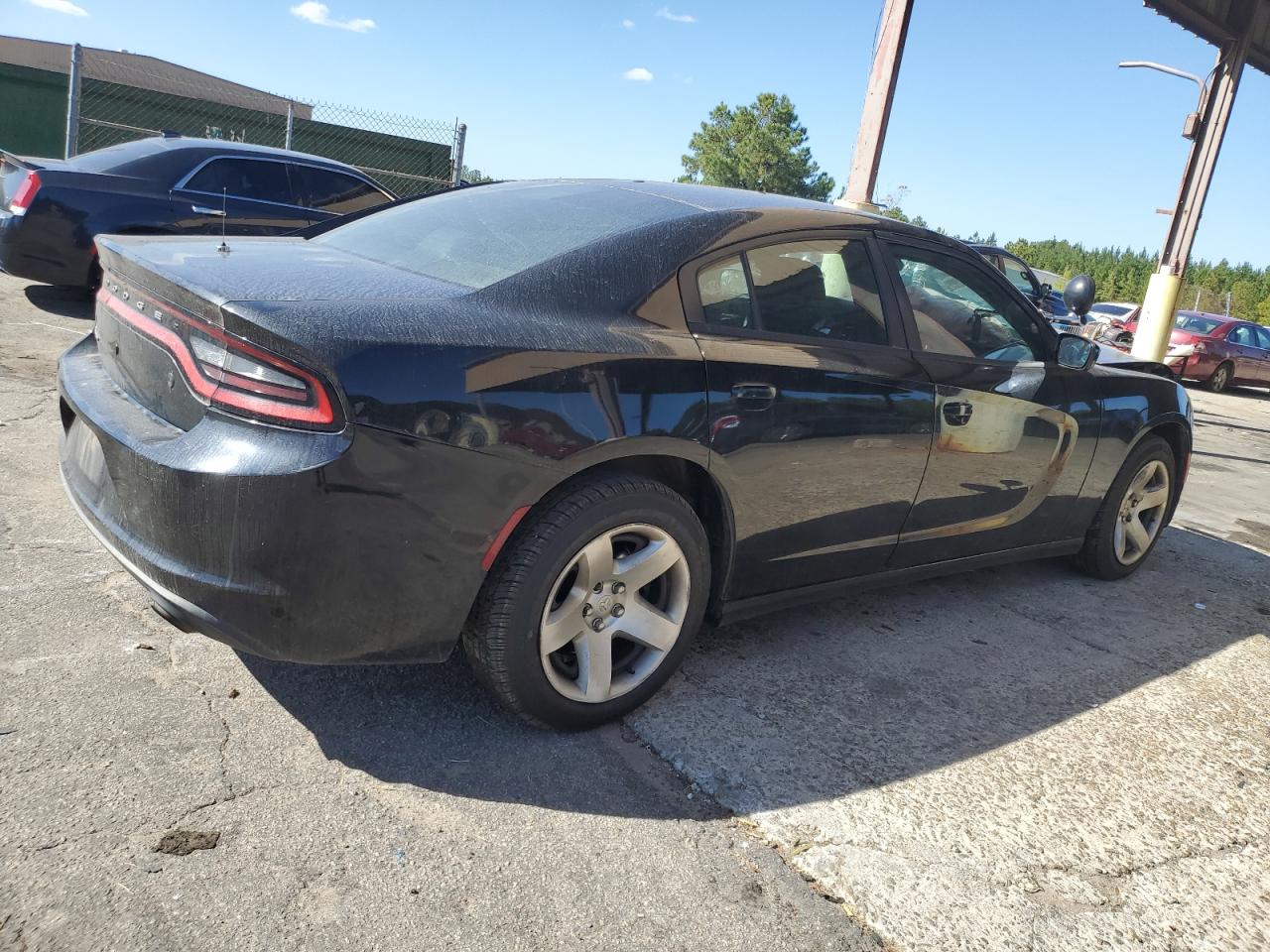 2015 Dodge Charger VIN 2C3CDXATXFH801627 Copart auction photo, front end damage thumbnail 3