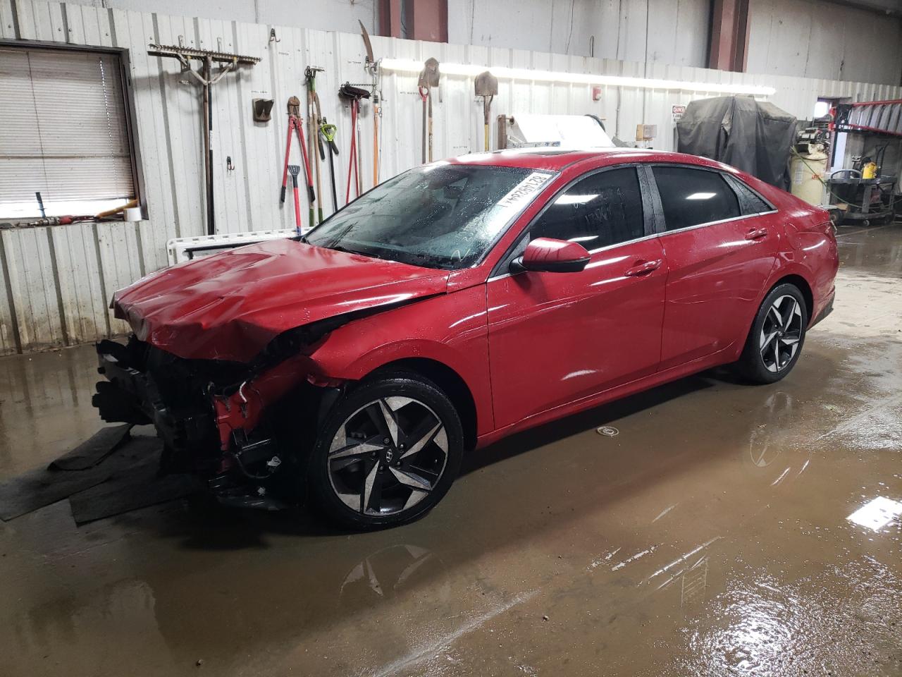 2021 Hyundai Elantra VIN KMHLN4AG7MU090503