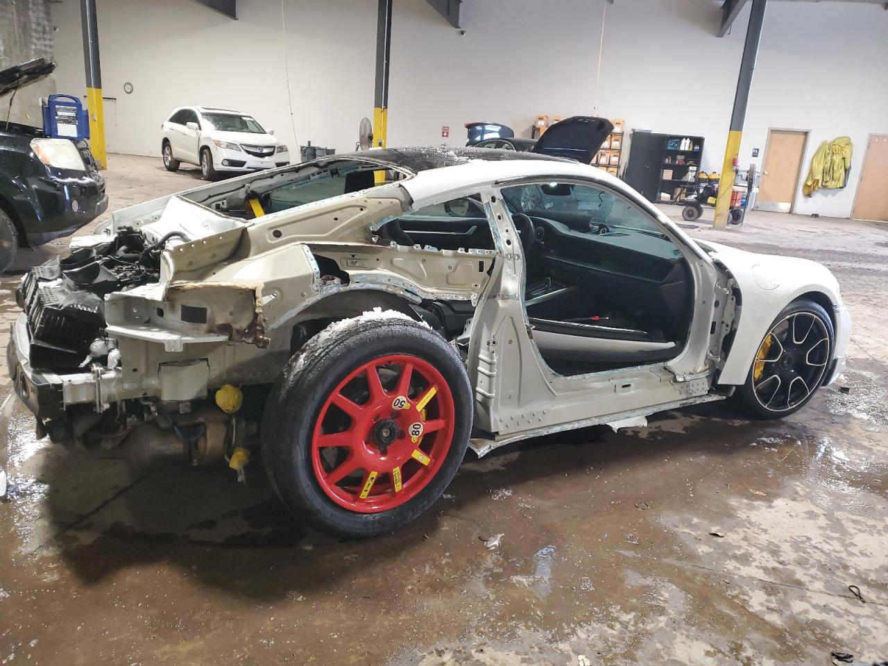 2021 Porsche 911 VIN WP0AD2A91MS257633 Copart auction photo, rear end / side damage thumbnail 3