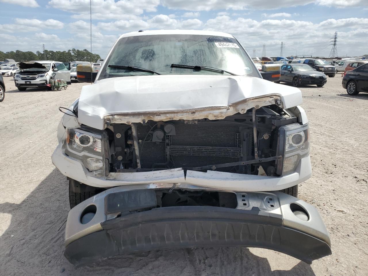2013 Ford F-150 VIN 1FTEW1CM0DKE02037 Copart auction photo, front end / side damage thumbnail 5