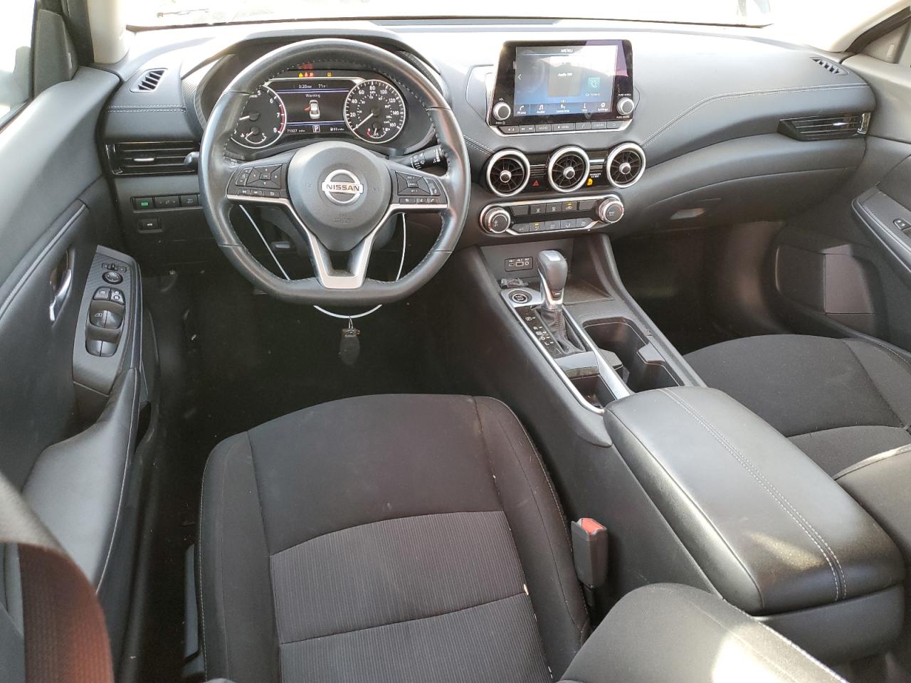 2022 Nissan Sentra VIN 3N1AB8CV9NY260854 Copart auction photo, front end / minor dent/scratches damage thumbnail 8