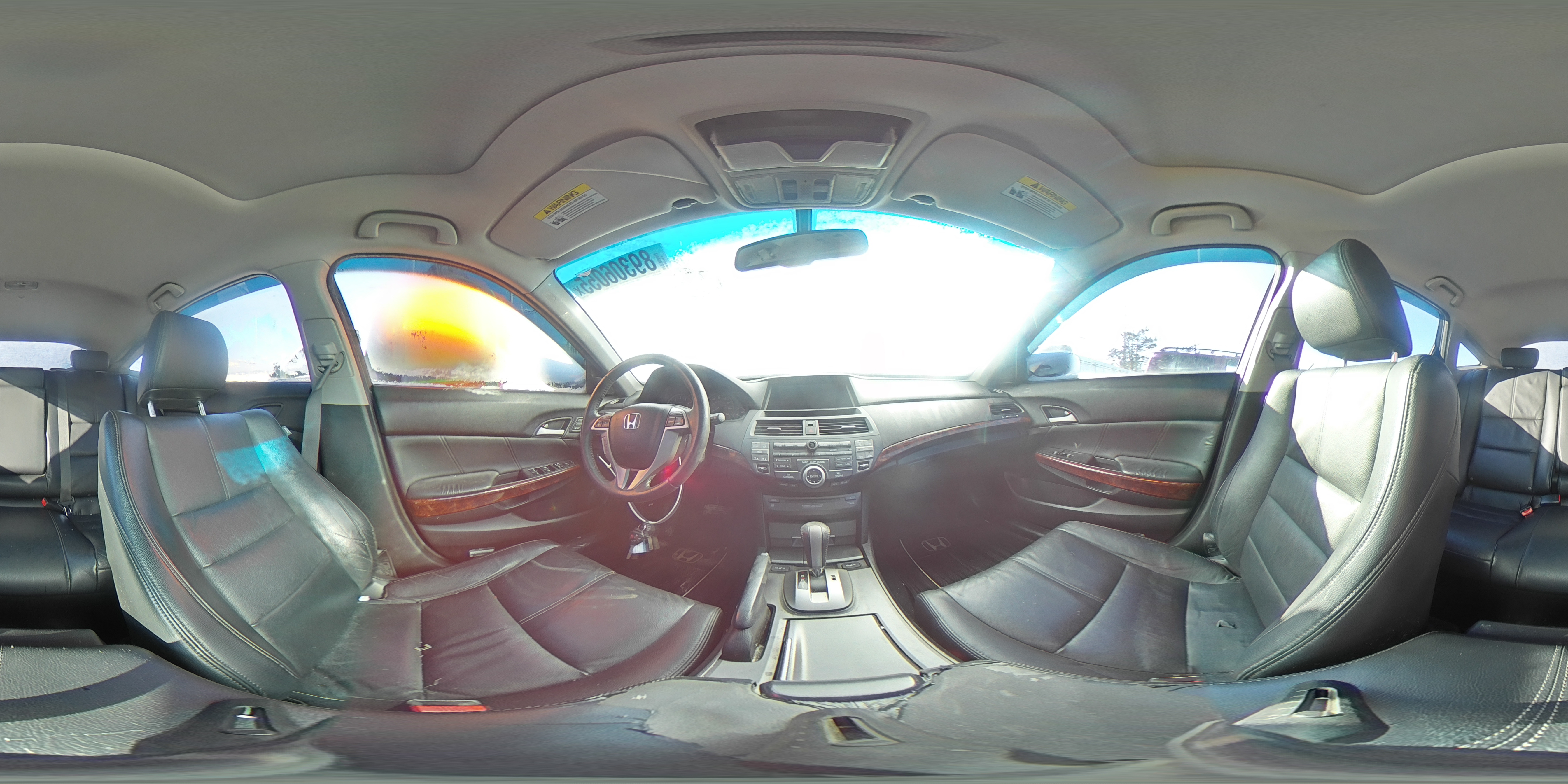 2012 Honda Crosstour VIN 5J6TF2H57CL010335 Copart auction photo, front end damage thumbnail 12