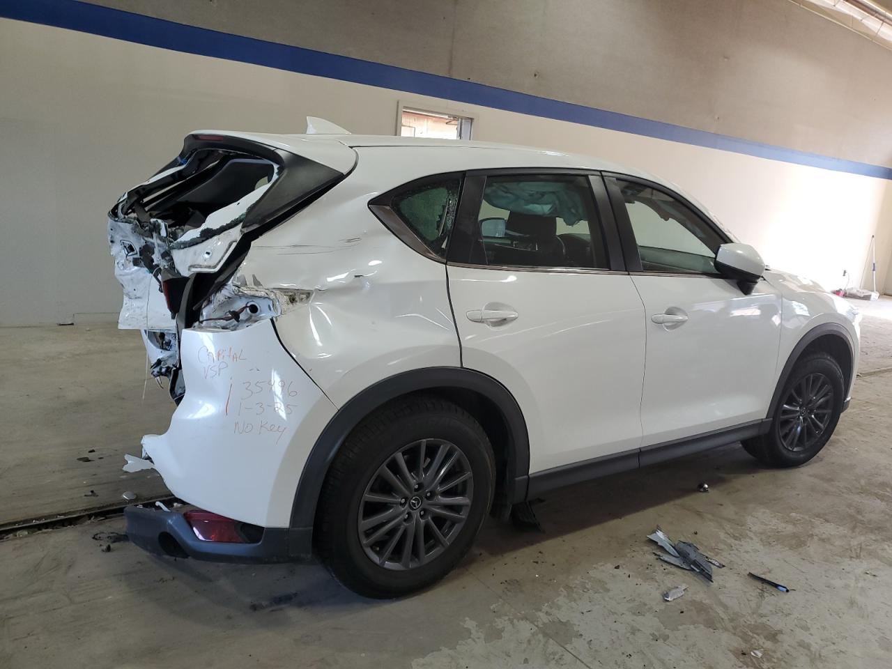 2019 Mazda CX-5 VIN JM3KFABM5K1552868 Copart auction photo, rear end / front end damage thumbnail 3