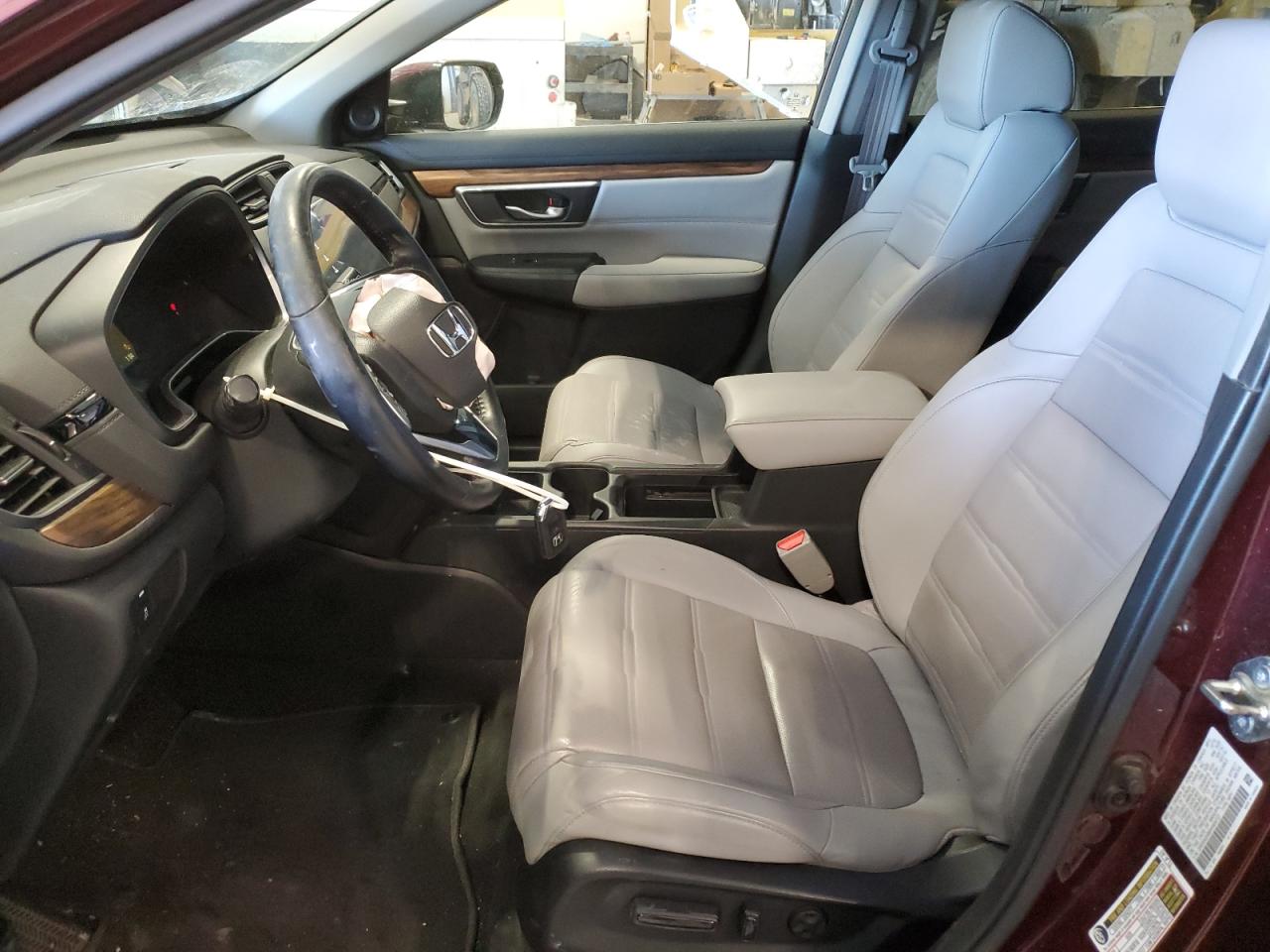 2017 Honda CR-V VIN 2HKRW2H86HH604727 Copart auction photo, front end / hail damage thumbnail 7