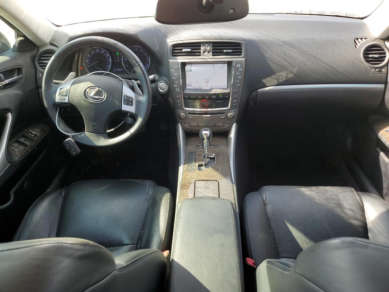 2012 Lexus IS VIN JTHBF5C2XC5179333 Copart auction photo, top/roof / minor dent/scratches damage thumbnail 8