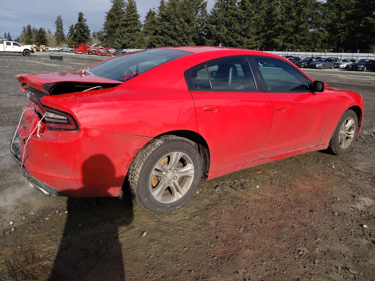 2021 Dodge Charger VIN 2C3CDXBG8MH522188 Copart auction photo, rear end damage thumbnail 3
