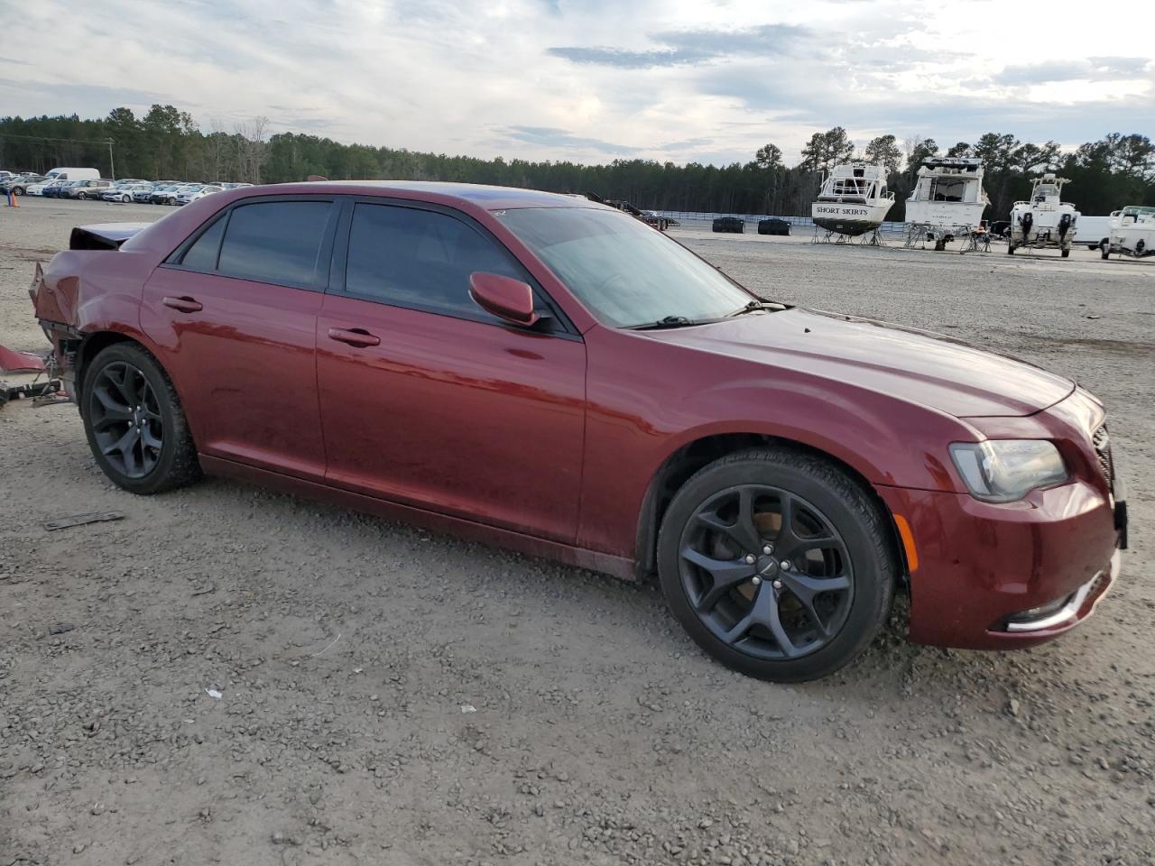 2021 Chrysler 300 VIN 2C3CCABG3MH529016 Copart auction photo, rear end damage thumbnail 4