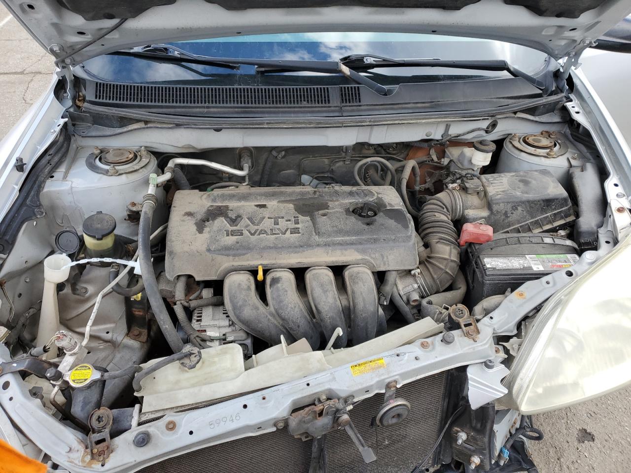 2006 Toyota Corolla VIN 2T1KR32E66C556790 Copart auction photo, front end damage thumbnail 12