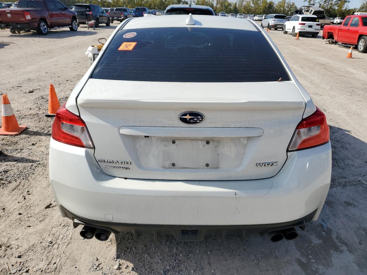2019 Subaru WRX VIN JF1VA1B66K9818783 Copart auction photo, front end / side damage thumbnail 6