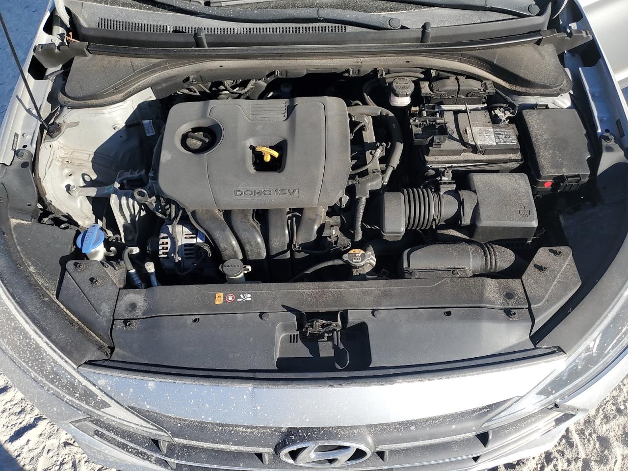 2020 Hyundai Elantra VIN 5NPD84LFXLH567177 Copart auction photo, water/flood damage thumbnail 11