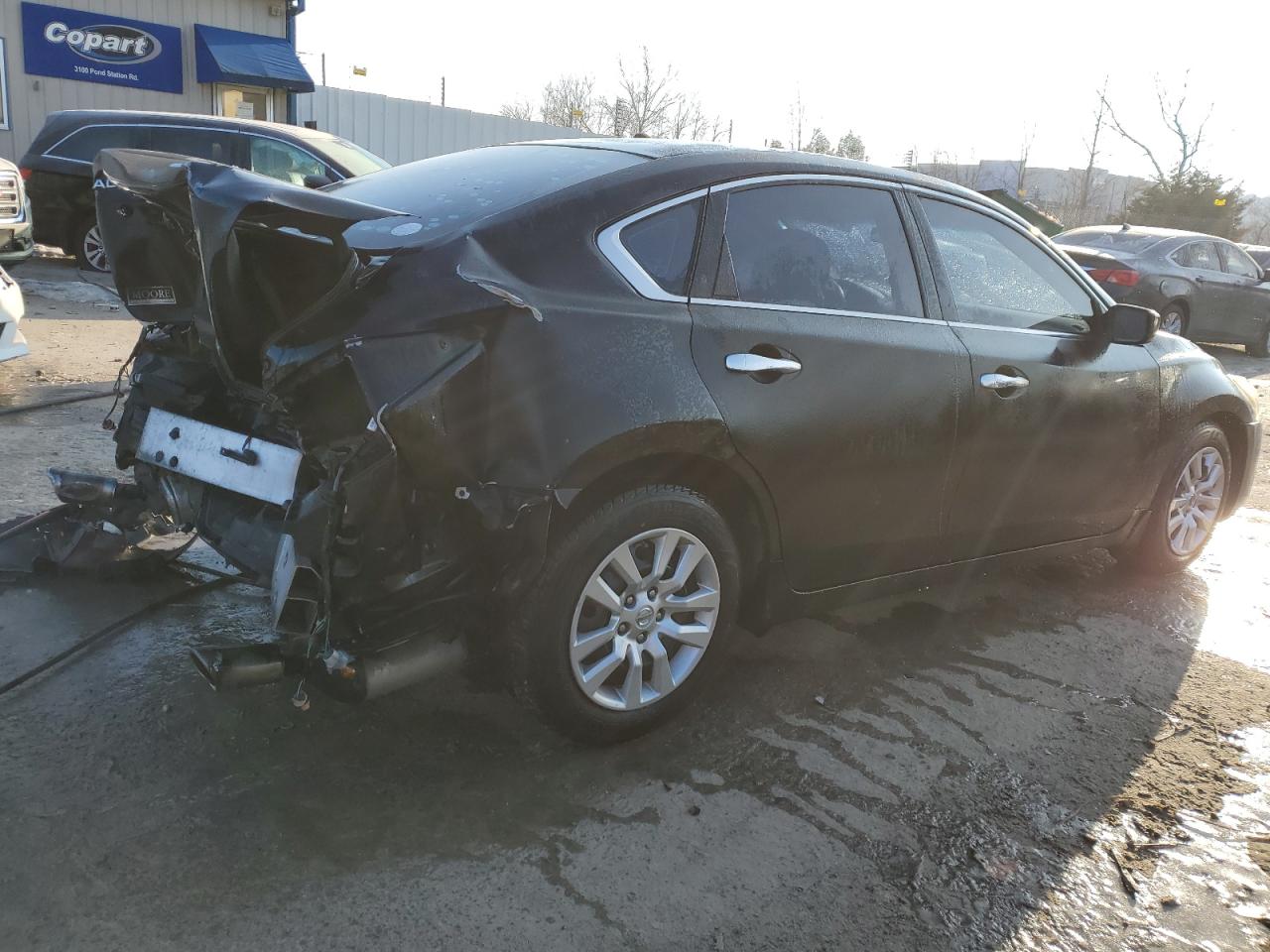 2014 Nissan Altima VIN 1N4AL3AP1EC159369 Copart auction photo, rear end damage thumbnail 3