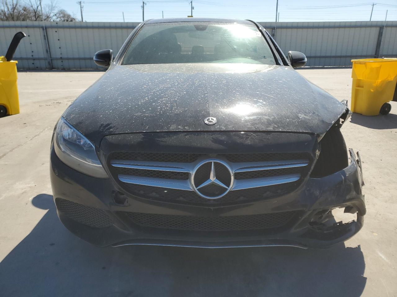 2018 Mercedes-Benz C-klasse VIN 55SWF4JB8JU246277 Copart auction photo, front end damage thumbnail 5