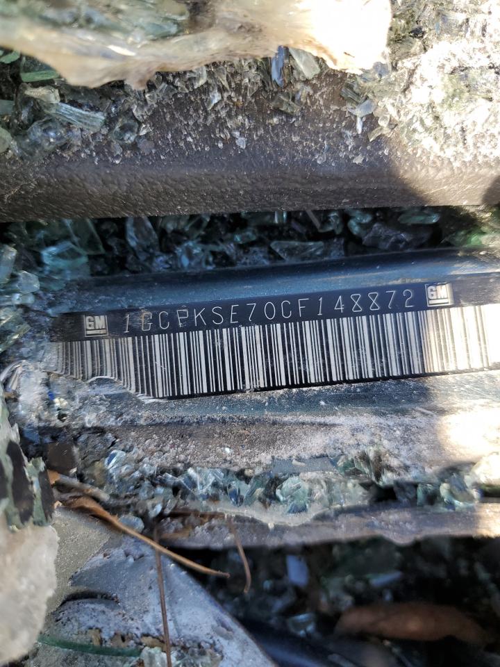 2012 Chevrolet Silverado VIN 1GCPKSE70CF148872 Copart auction photo, all over damage thumbnail 12