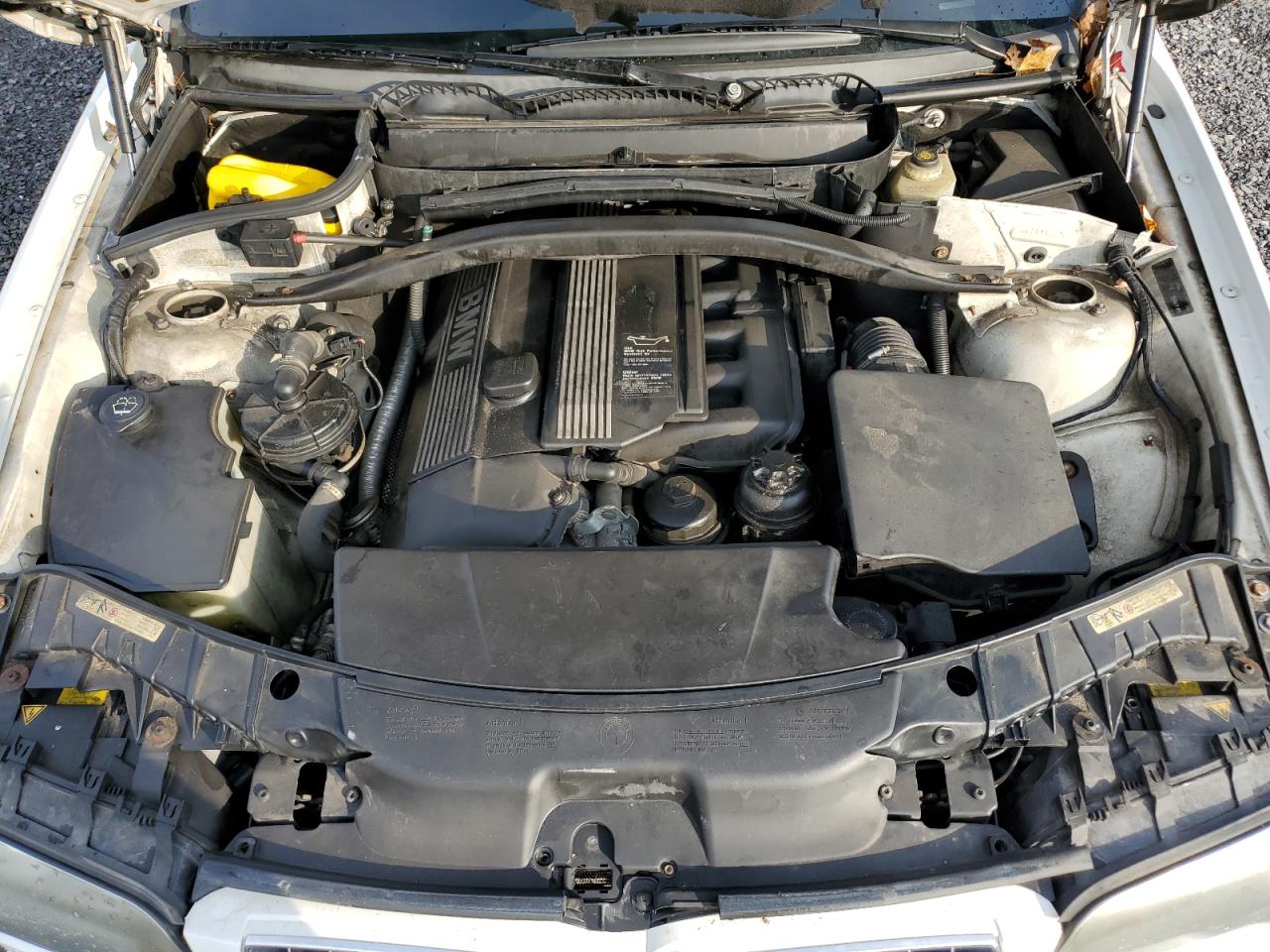 2005 BMW X3 VIN WBXPA934X5WD02565 Copart auction photo, front end / minor dent/scratches damage thumbnail 12