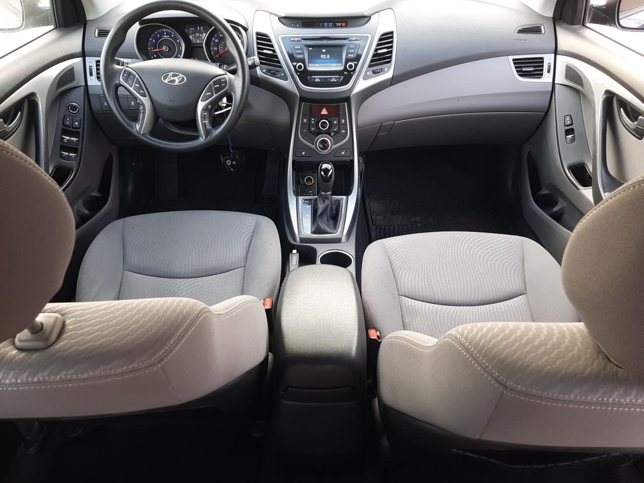 2014 Hyundai Elantra VIN KMHDH4AE4EU183362 Copart auction photo, all over / vandalism damage thumbnail 8