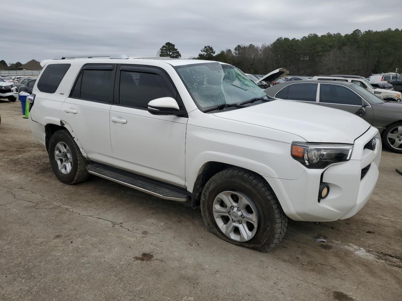 2016 Toyota 4Runner VIN JTEBU5JRXG5318529 Copart auction photo, side damage thumbnail 4