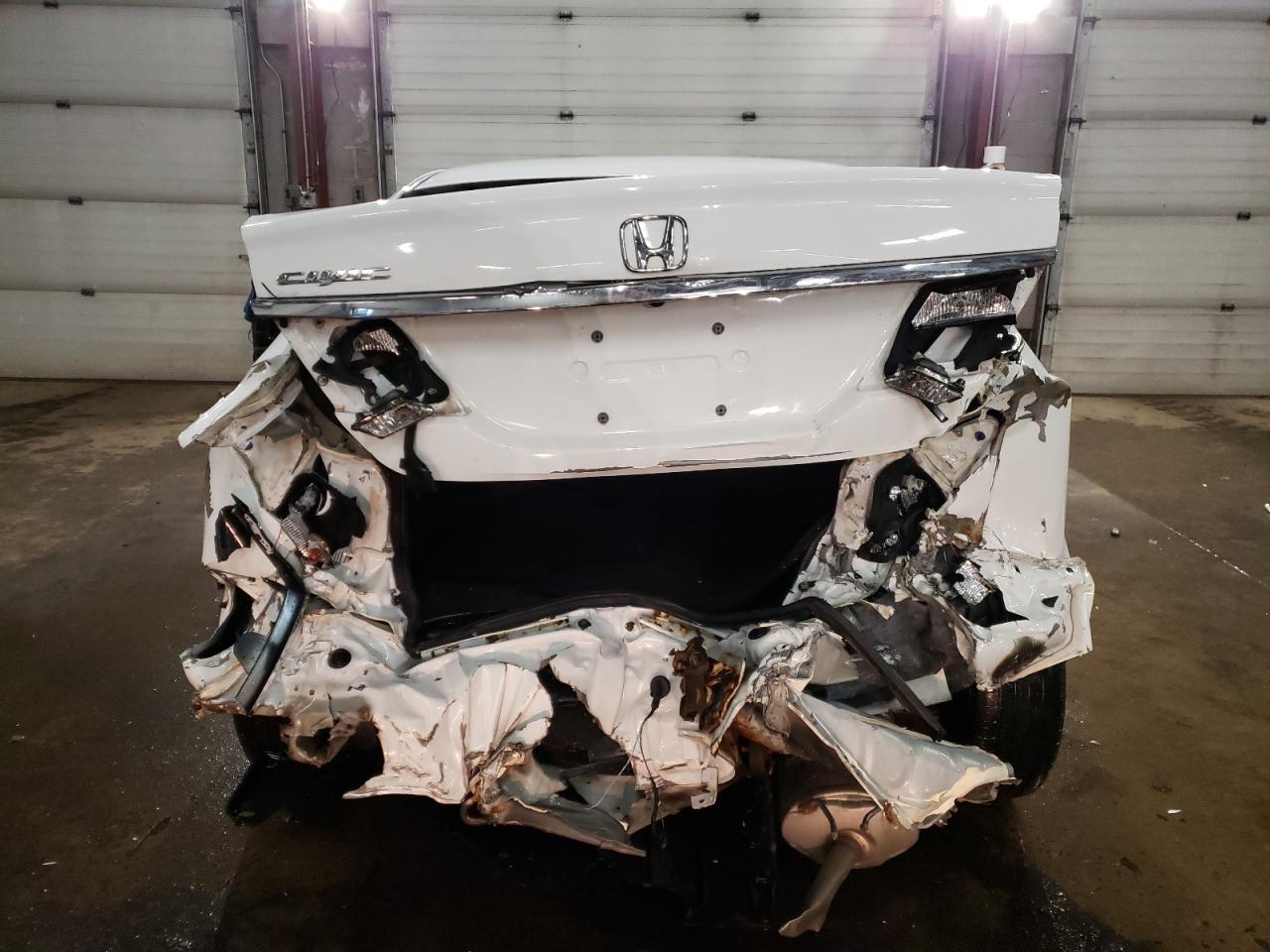 2014 Honda Civic VIN 19XFB2F84EE206711 Copart auction photo, rear end / side damage thumbnail 6
