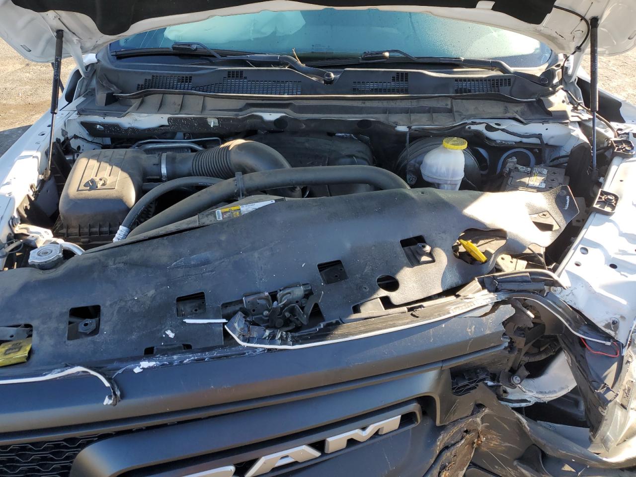 2019 RAM 1500 VIN 1C6RR6LT0KS686917 Copart auction photo, front end damage thumbnail 11