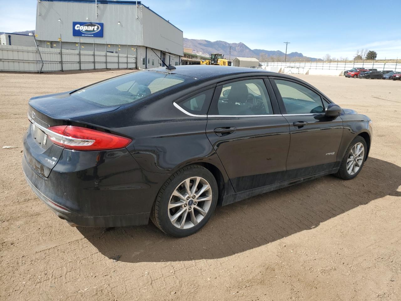 2017 Ford Fusion VIN 3FA6P0LU1HR306260 Copart auction photo, front end damage thumbnail 3
