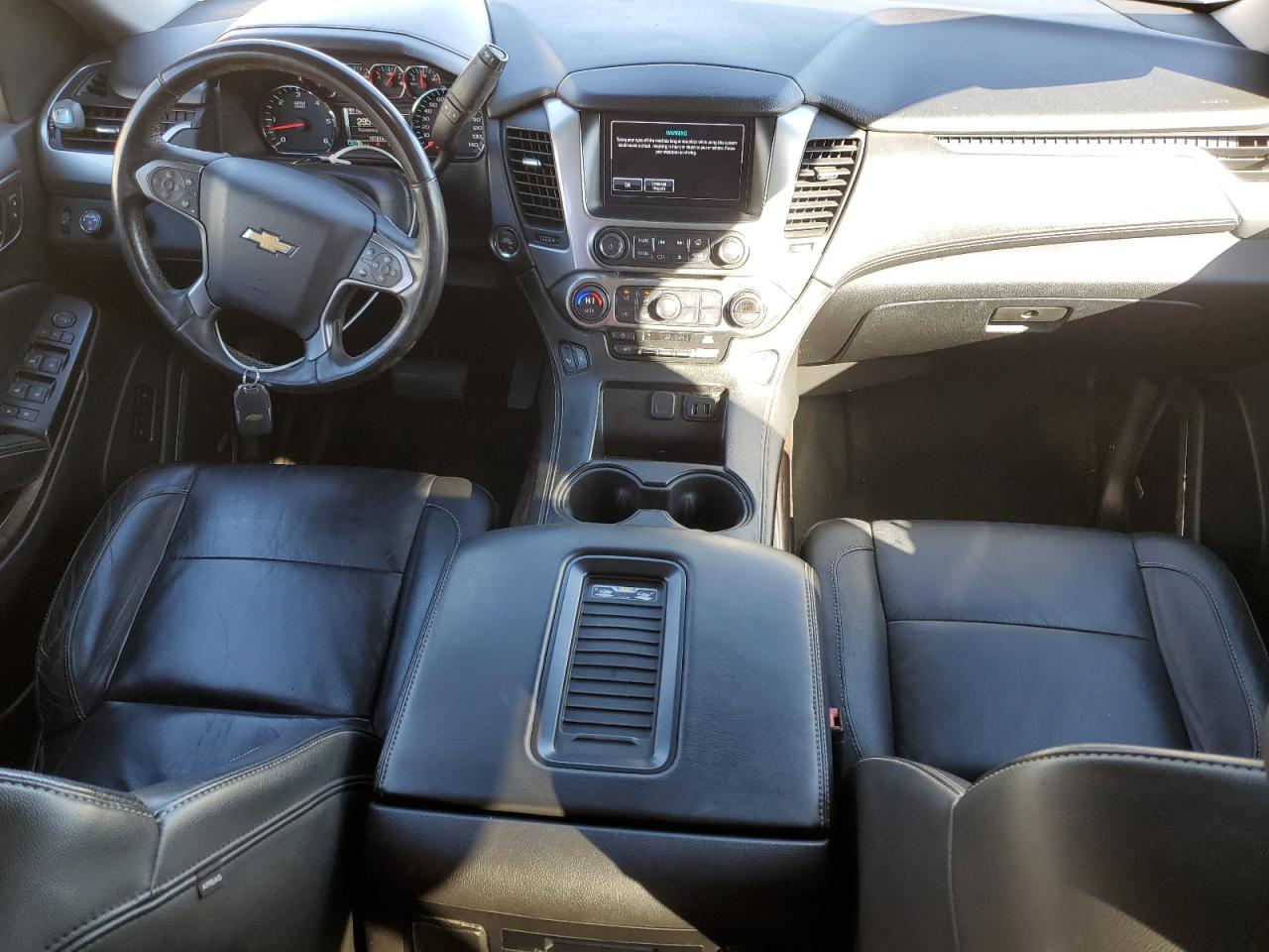 2016 Chevrolet Tahoe VIN 1GNSKBKC7GR289946 Copart auction photo, front end / side damage thumbnail 8