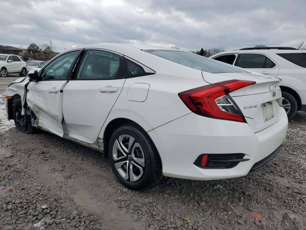 2018 Honda Civic VIN 2HGFC2F57JH536488 Copart auction photo, side / minor dent/scratches damage thumbnail 2