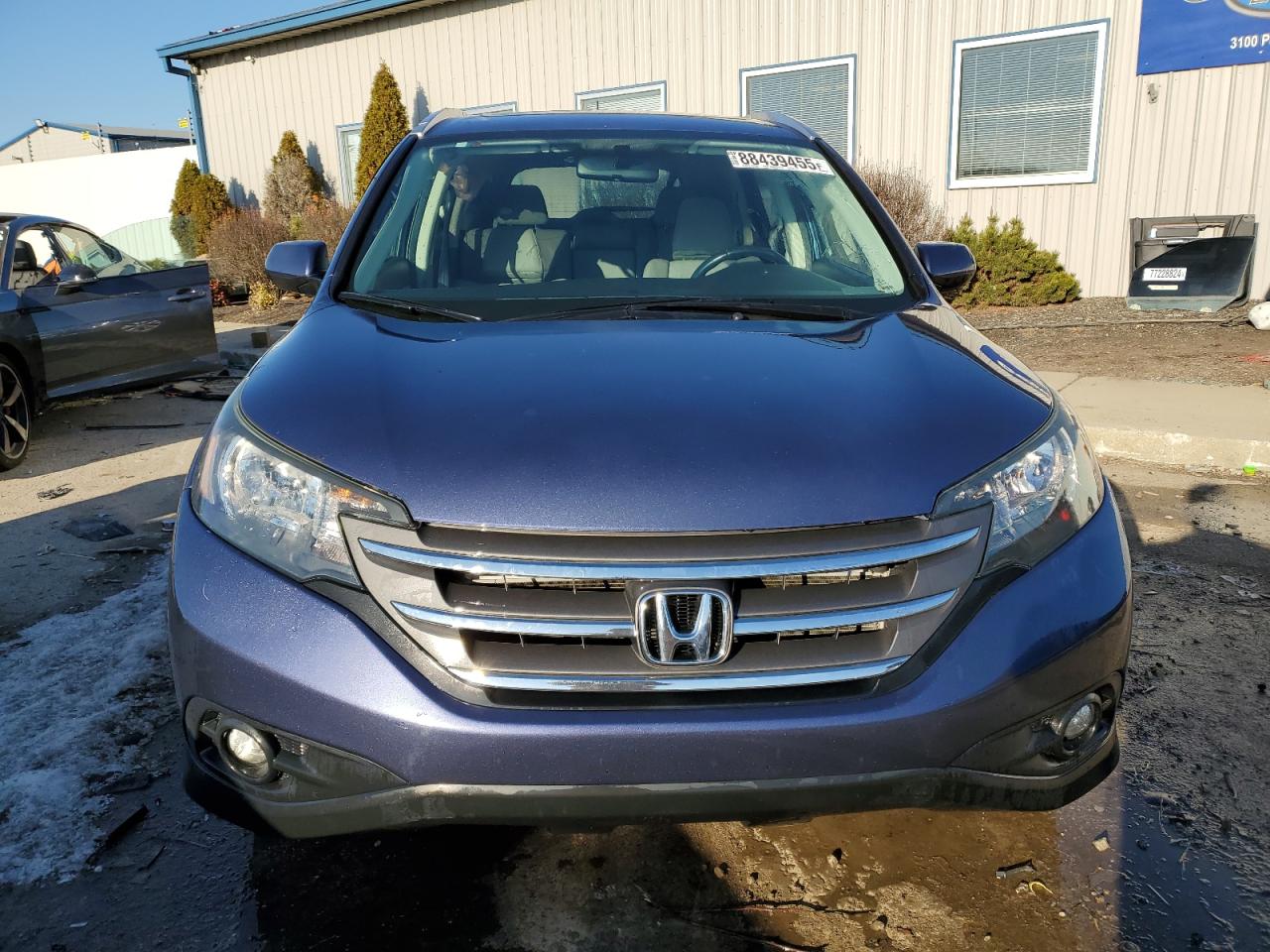 2013 Honda CR-V VIN 2HKRM4H75DH626513 Copart auction photo, side / front end damage thumbnail 5