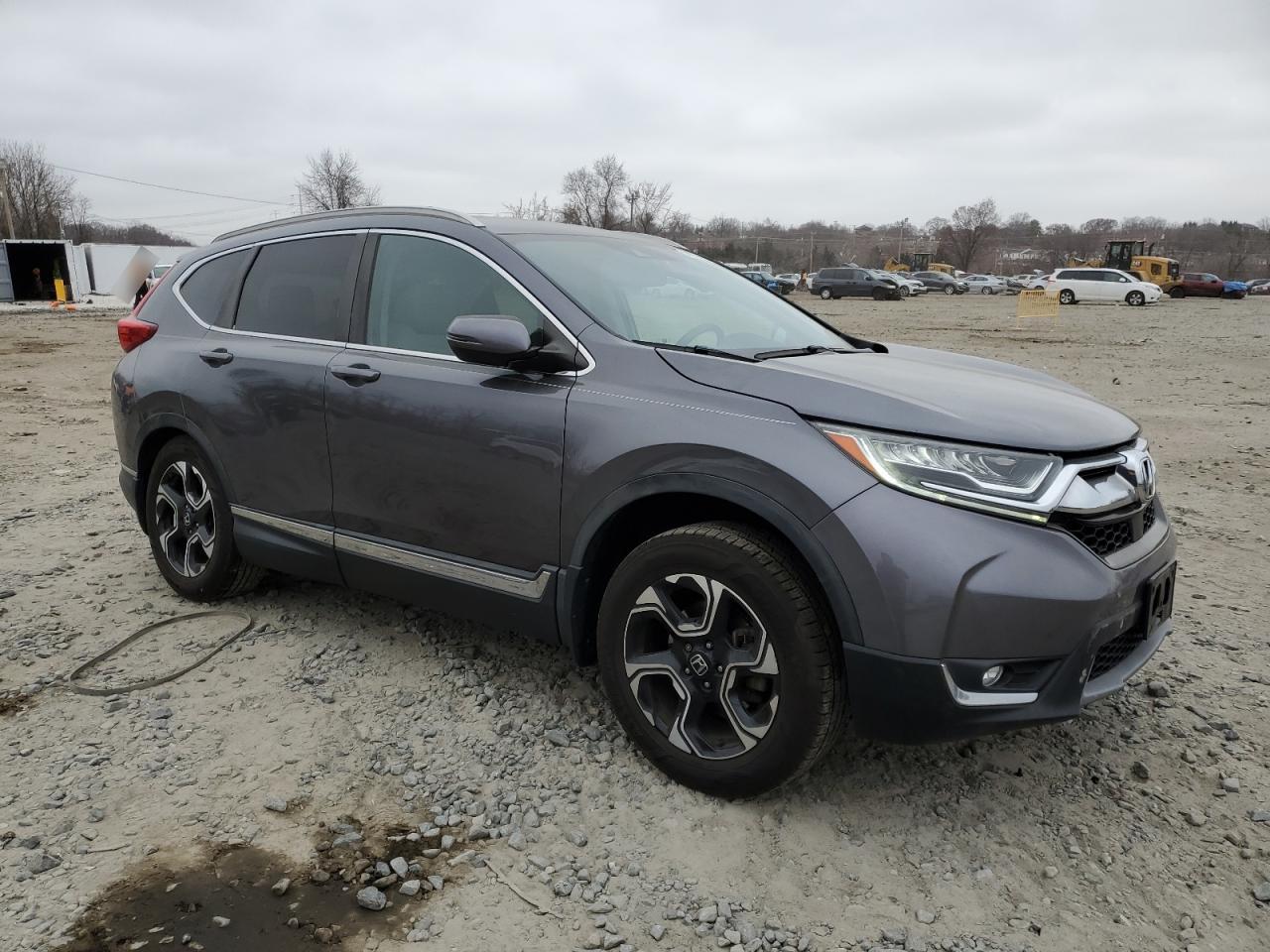 2017 Honda CR-V VIN 2HKRW2H99HH610272 Copart auction photo, rear end / side damage thumbnail 4