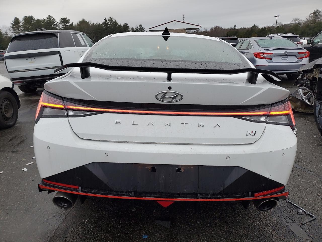 2023 Hyundai Elantra VIN KMHLW4AK5PU014896 Copart auction photo, all over damage thumbnail 6