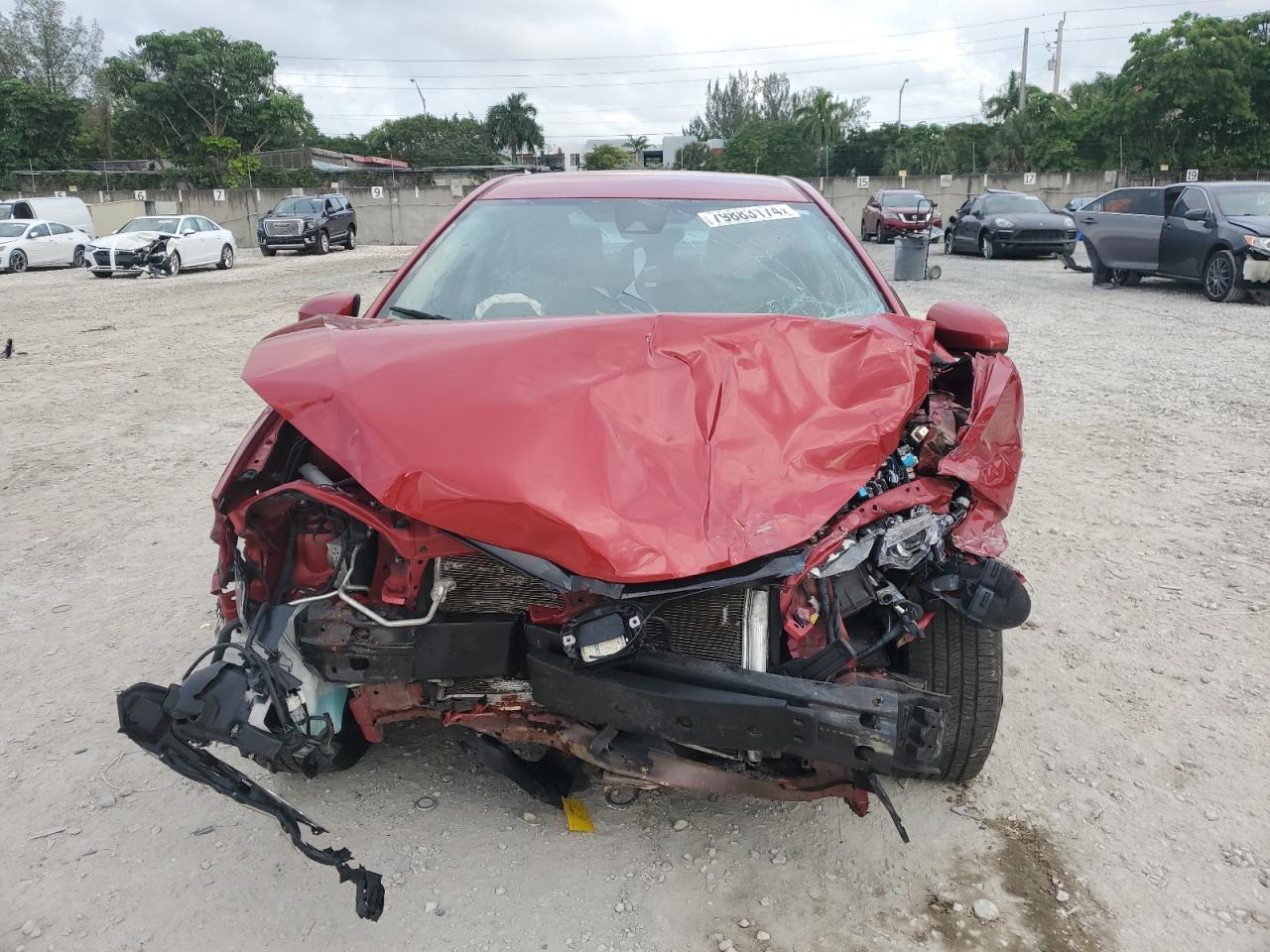 2017 Toyota Corolla VIN 2T1BURHE7HC946485 Copart auction photo, front end damage thumbnail 5
