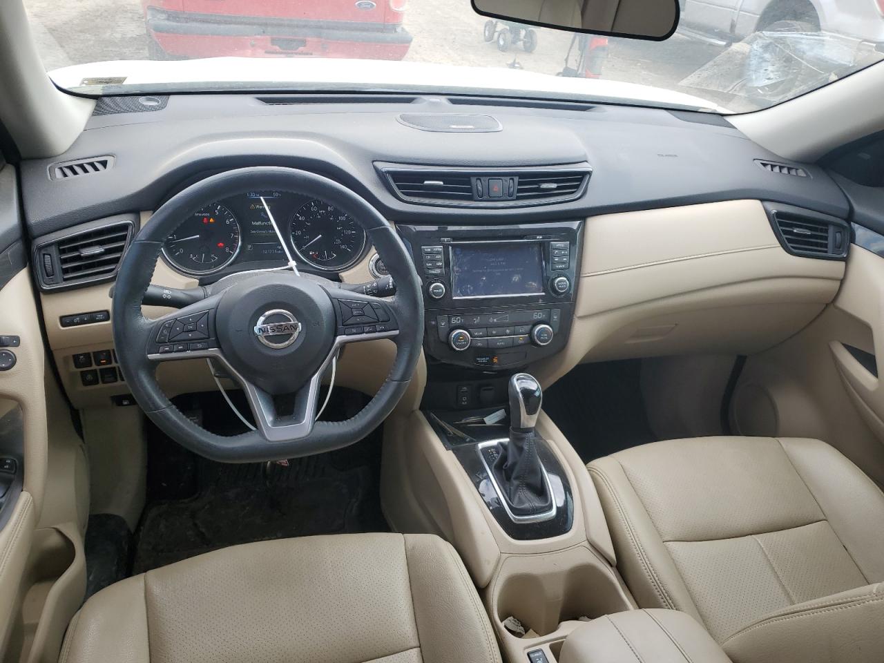 2017 Nissan Rogue VIN 5N1AT2MV8HC748739 Copart auction photo, rear end / all over damage thumbnail 8