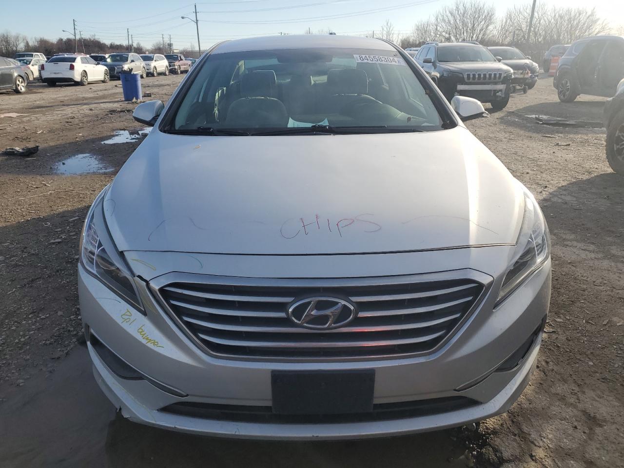 2016 Hyundai Sonata VIN 5NPE24AF8GH364156 Copart auction photo, rear end / minor dent/scratches damage thumbnail 5