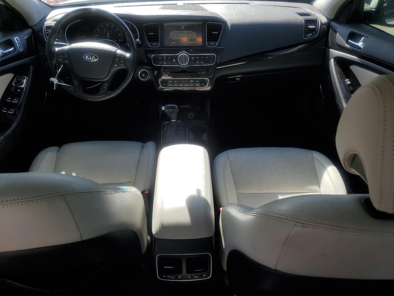 2014 KIA Cadenza VIN KNALN4D78E5141385 Copart auction photo, front end damage thumbnail 8