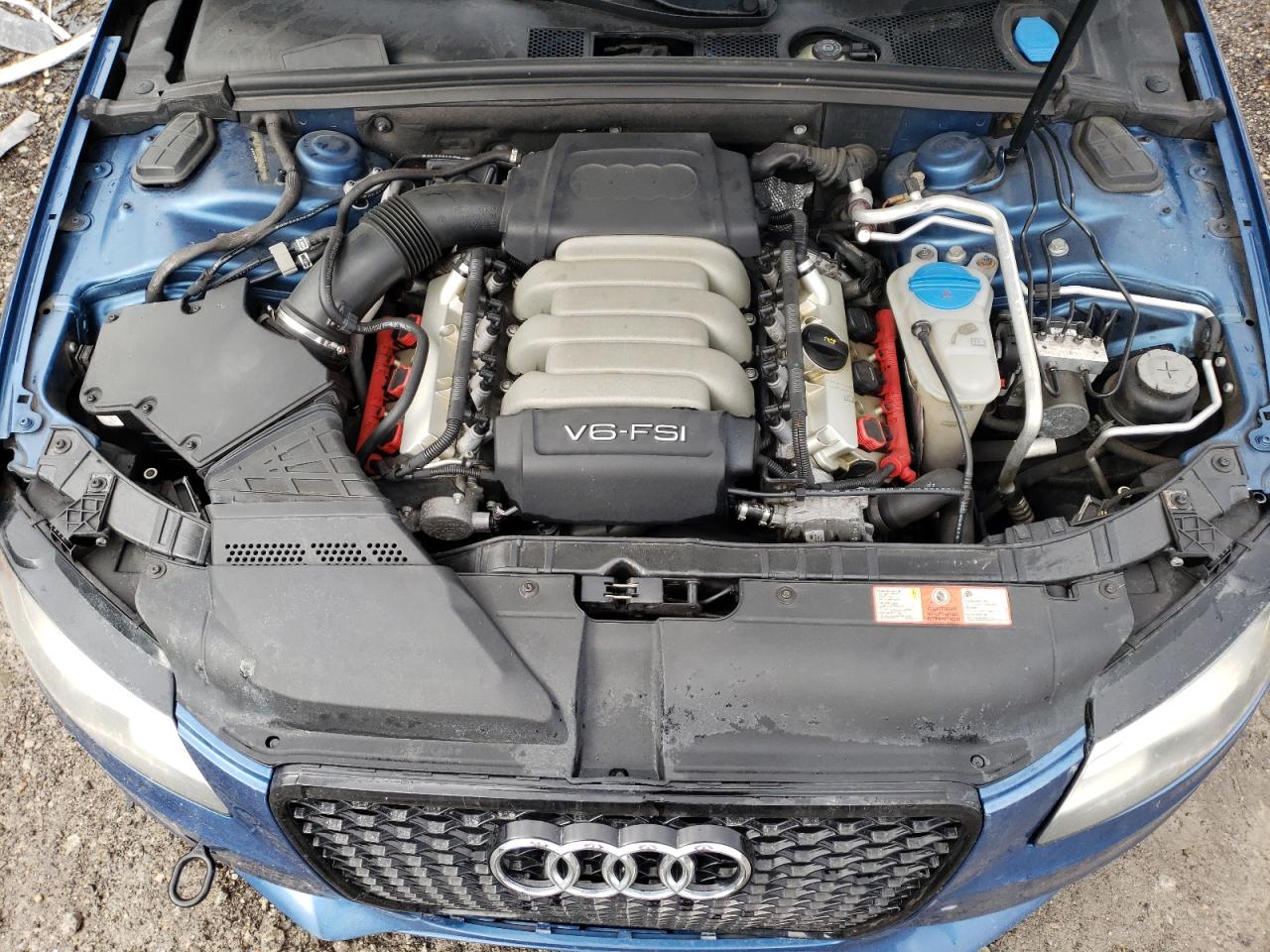 2009 Audi A4 VIN WAULK78KX9N008318 Copart auction photo, all over / side damage thumbnail 11