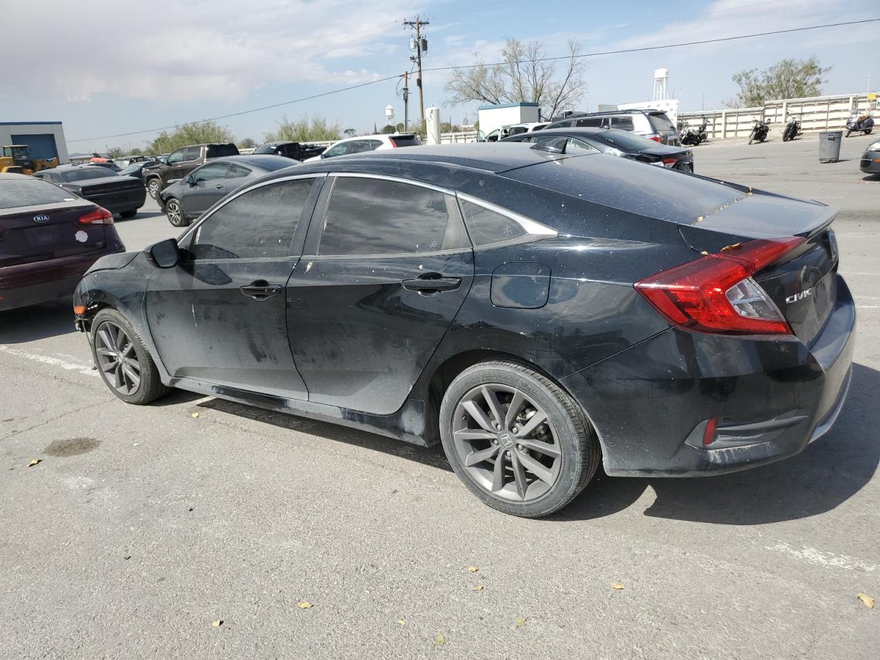 2021 Honda Civic VIN 19XFC1F72ME005712 Copart auction photo, front end / minor dent/scratches damage thumbnail 2
