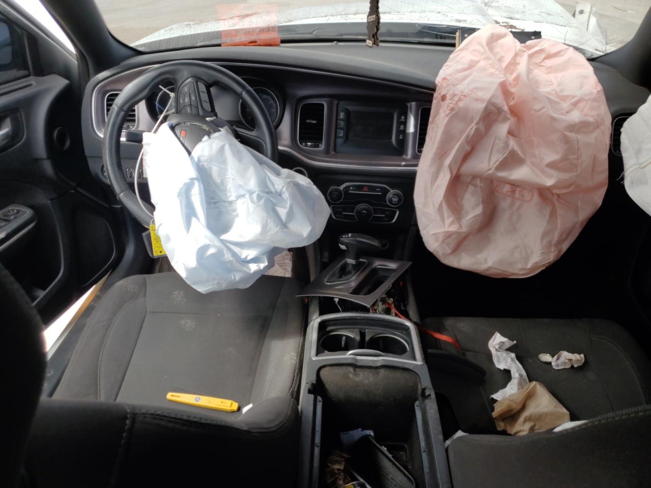 2015 Dodge Charger VIN 2C3CDXBGXFH737672 Copart auction photo, front end damage thumbnail 8