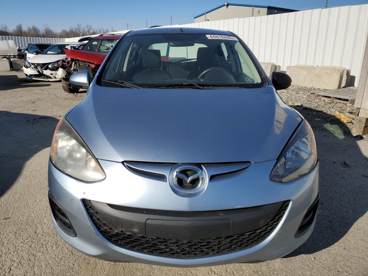 2013 Mazda 2 VIN JM1DE1KY3D0170001 Copart auction photo, side / front end damage thumbnail 5