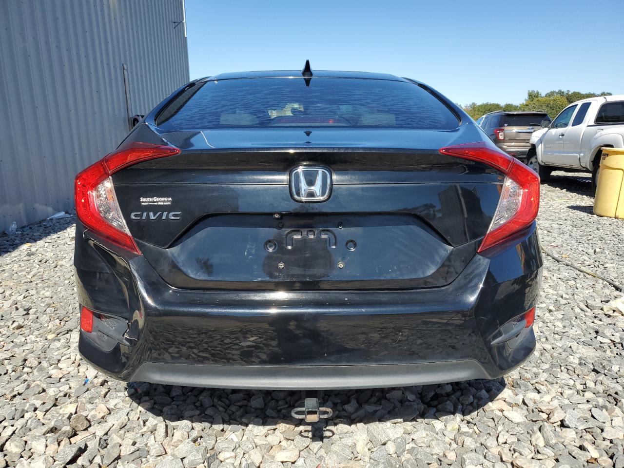 2017 Honda Civic VIN 2HGFC2F71HH503112 Copart auction photo, front end / rear end damage thumbnail 6