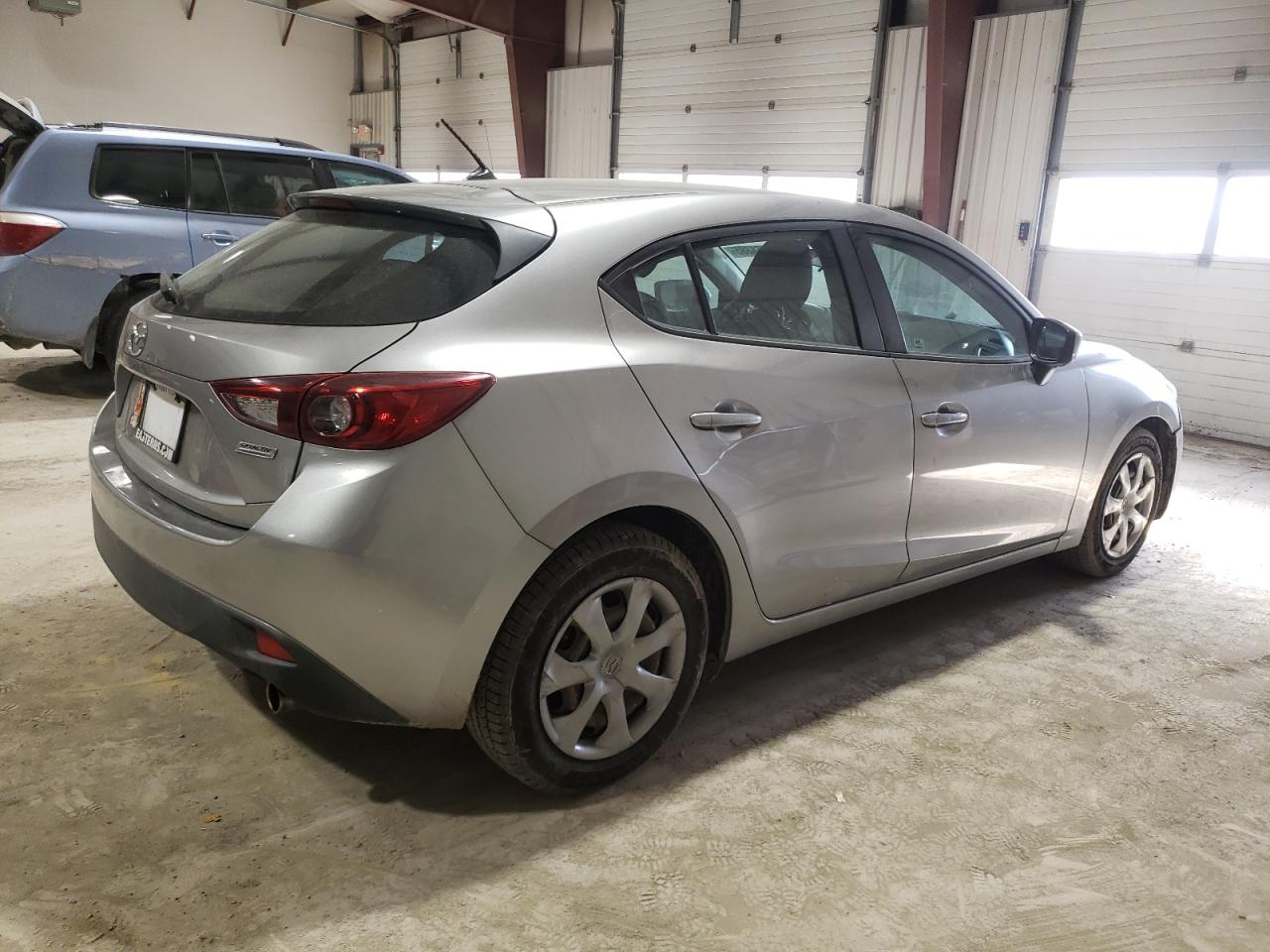 2015 Mazda 3 VIN 3MZBM1K71FM131955 Copart auction photo, side damage thumbnail 3