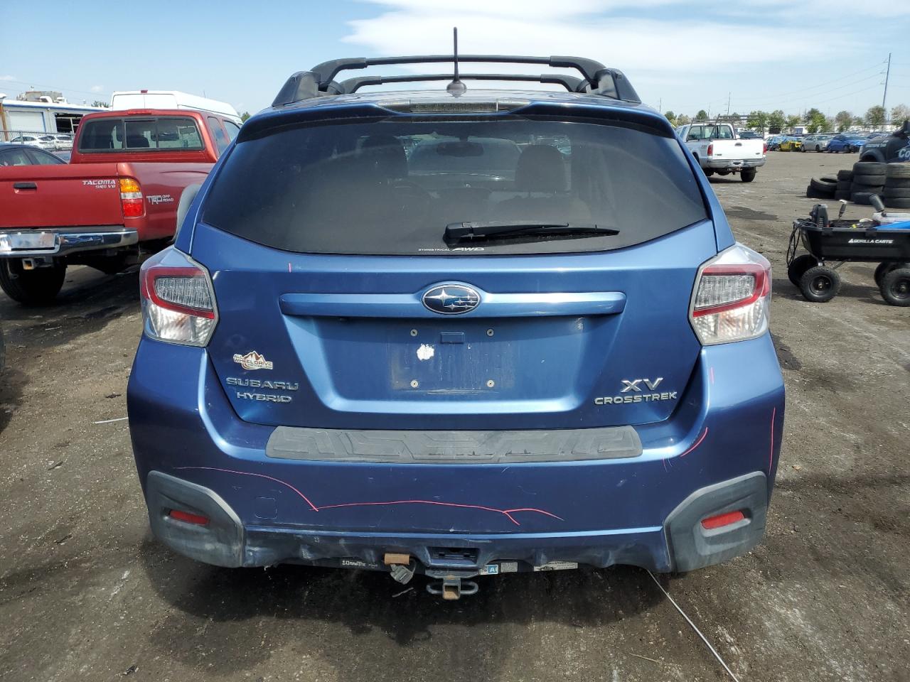 2014 Subaru XV VIN JF2GPBKC1EH224479 Copart auction photo, front end damage thumbnail 6
