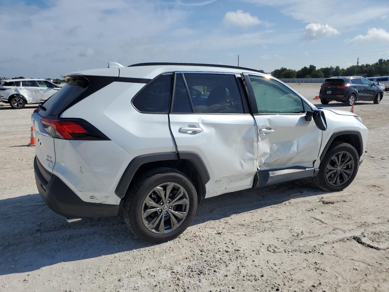 2024 Toyota RAV 4 VIN JTMB6RFVXRD561374 Copart auction photo, all over damage thumbnail 3