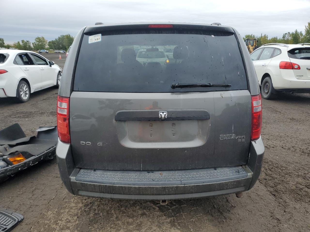 2010 Dodge Caravan VIN 2D4RN4DE1AR429647 Copart auction photo, all over damage thumbnail 6