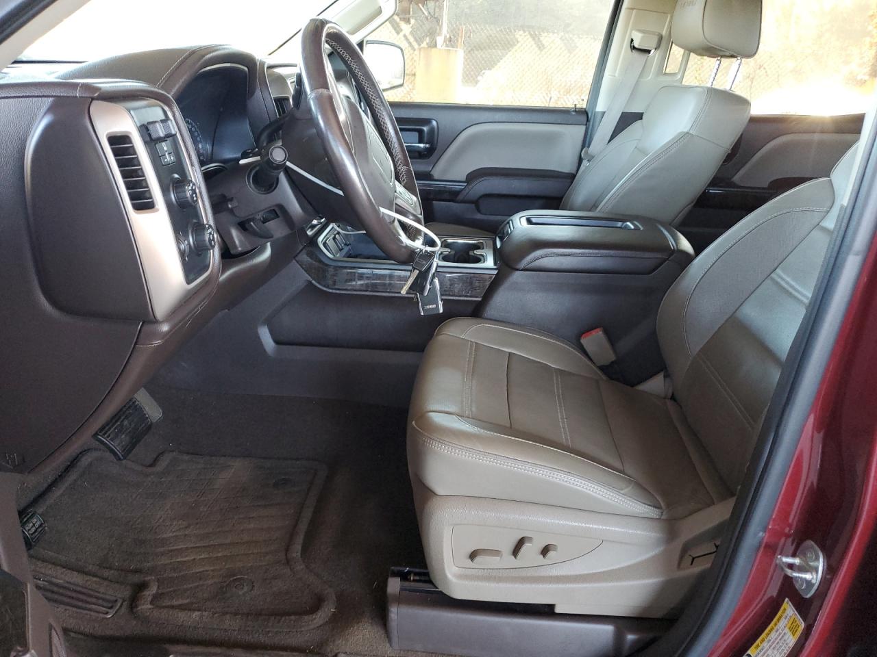 2014 GMC Sierra VIN 3GTU2WEJ9EG476248 Copart auction photo, top/roof damage thumbnail 7