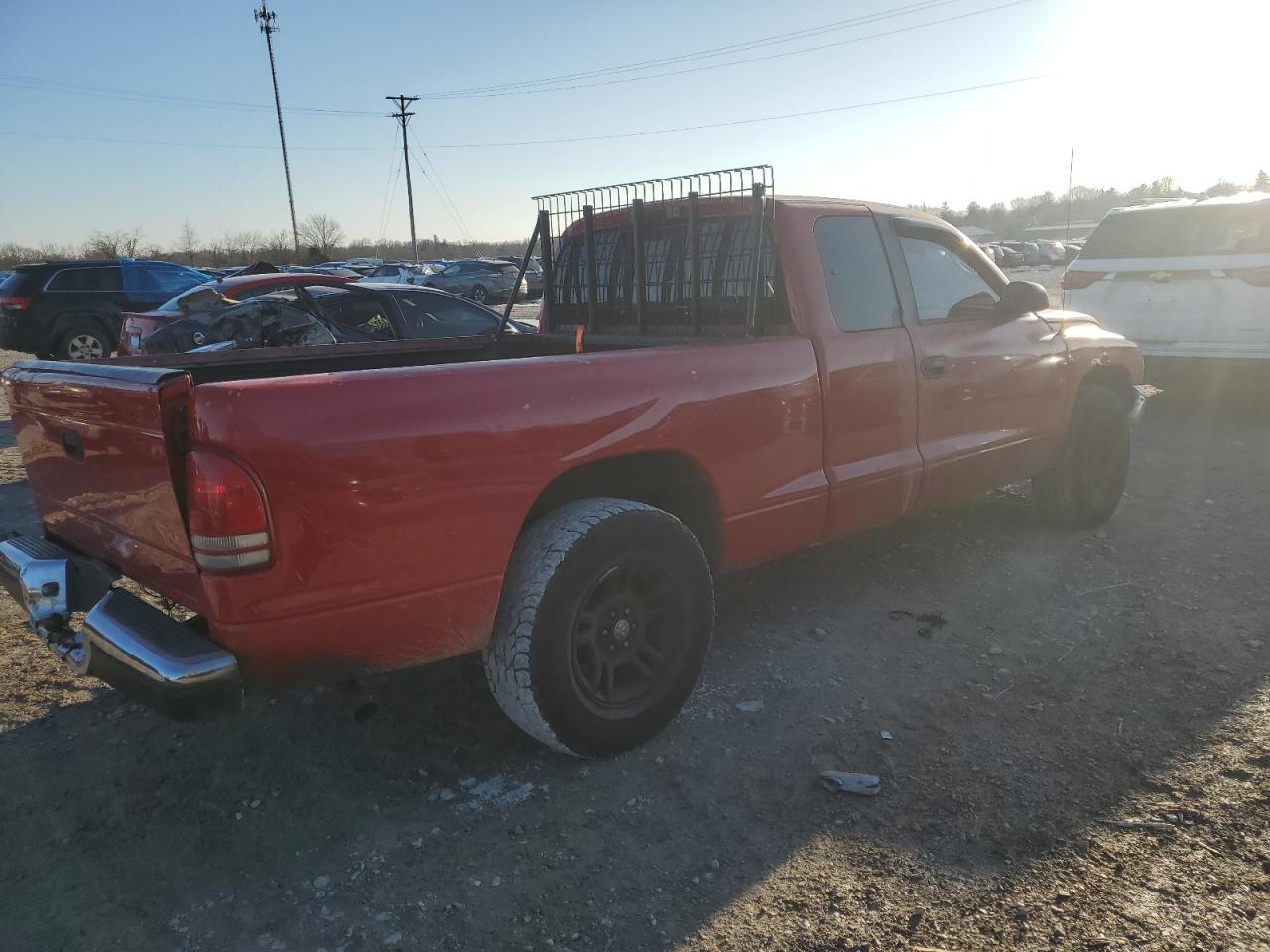 2000 Dodge Dakota VIN 1B7GL22X0YS600688 Copart auction photo, front end damage thumbnail 3