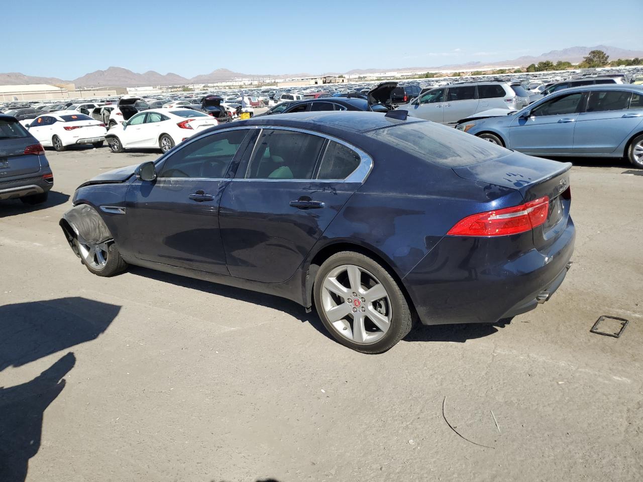 2017 Jaguar XE VIN SAJAE4BG8HA952596 Copart auction photo, front end damage thumbnail 2