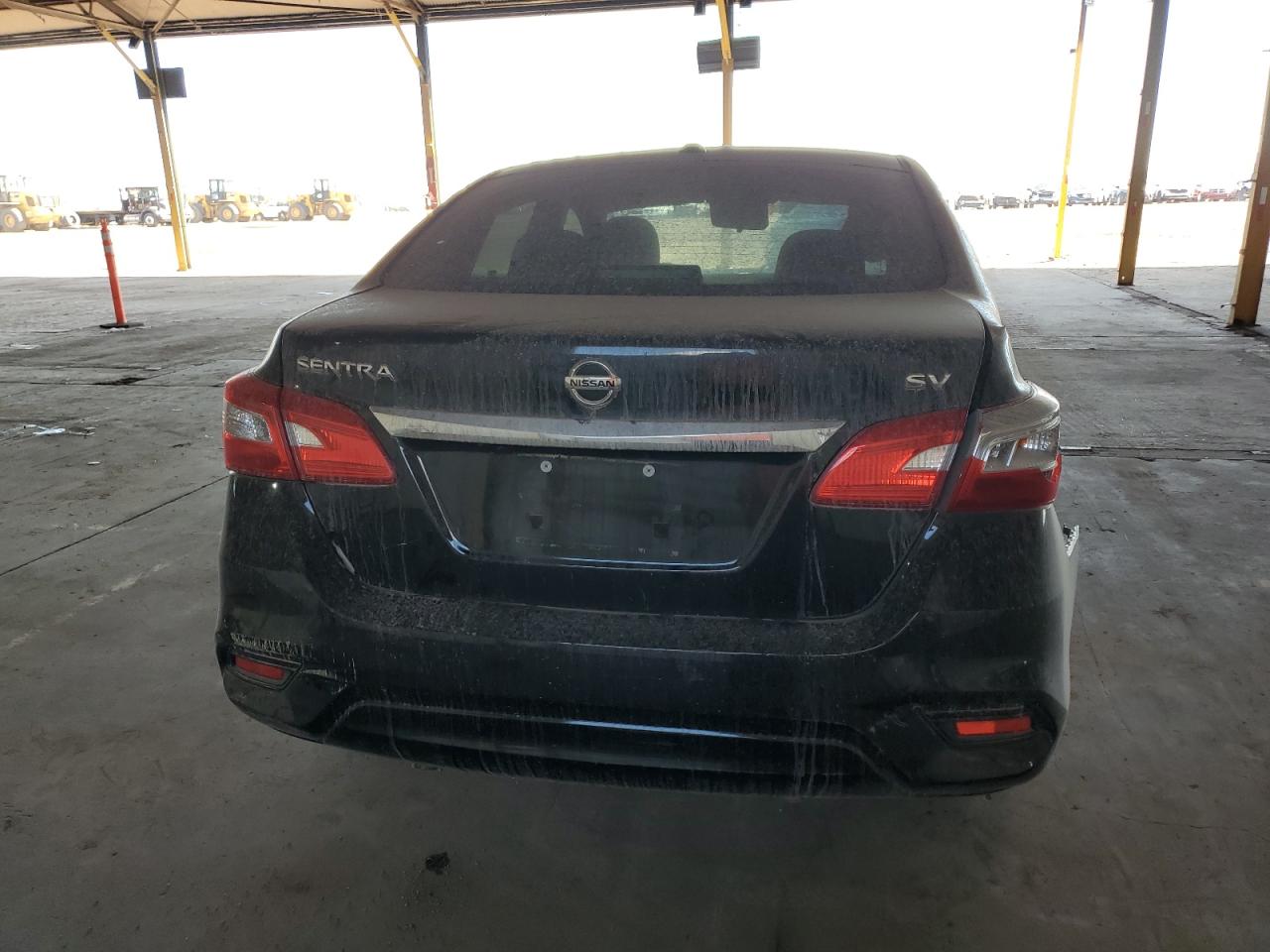 2019 Nissan Sentra VIN 3N1AB7AP1KY393442 Copart auction photo, front end / side damage thumbnail 6